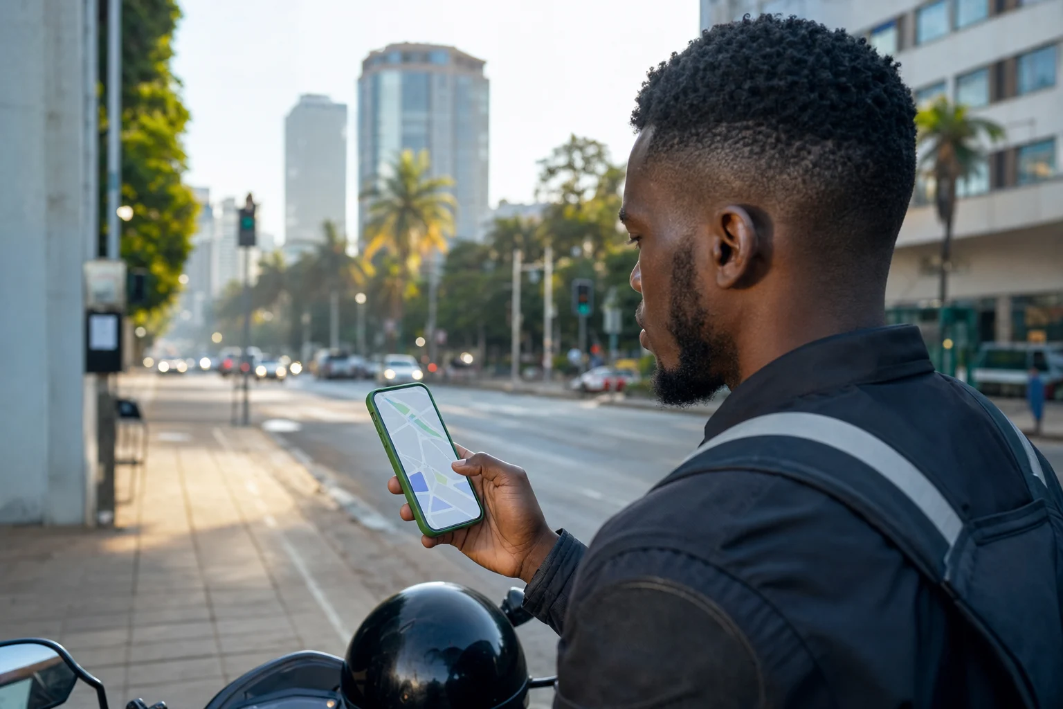 Choosing a destination in Harare