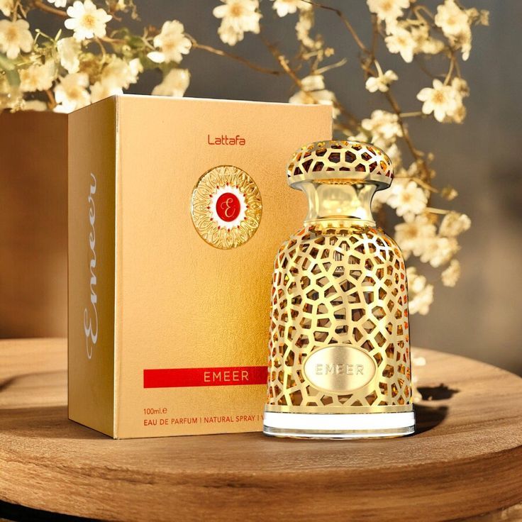 Lattafa Emeer Eau de Parfum Spray for Unisex, 3.4 Ounce