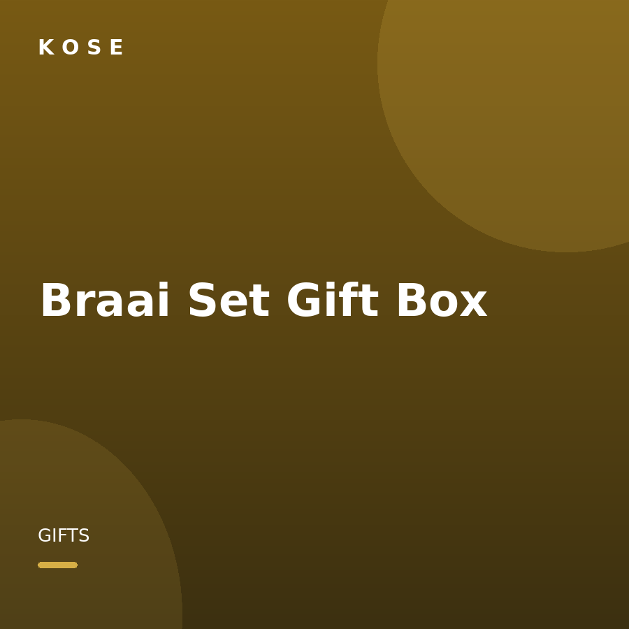 Braai Set Gift Box