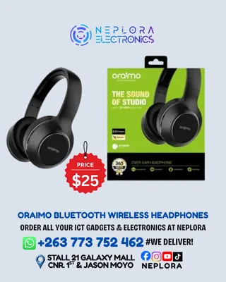 Oraimo Bluetooth Wireless Headphones