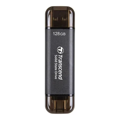 Transcend ESD310C 128GB Flash Drive Portable SSD Black TS128GESD310C