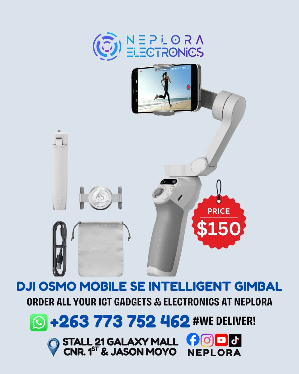 DJI Osmo Mobile SE Intelligent Gimbal in Harare