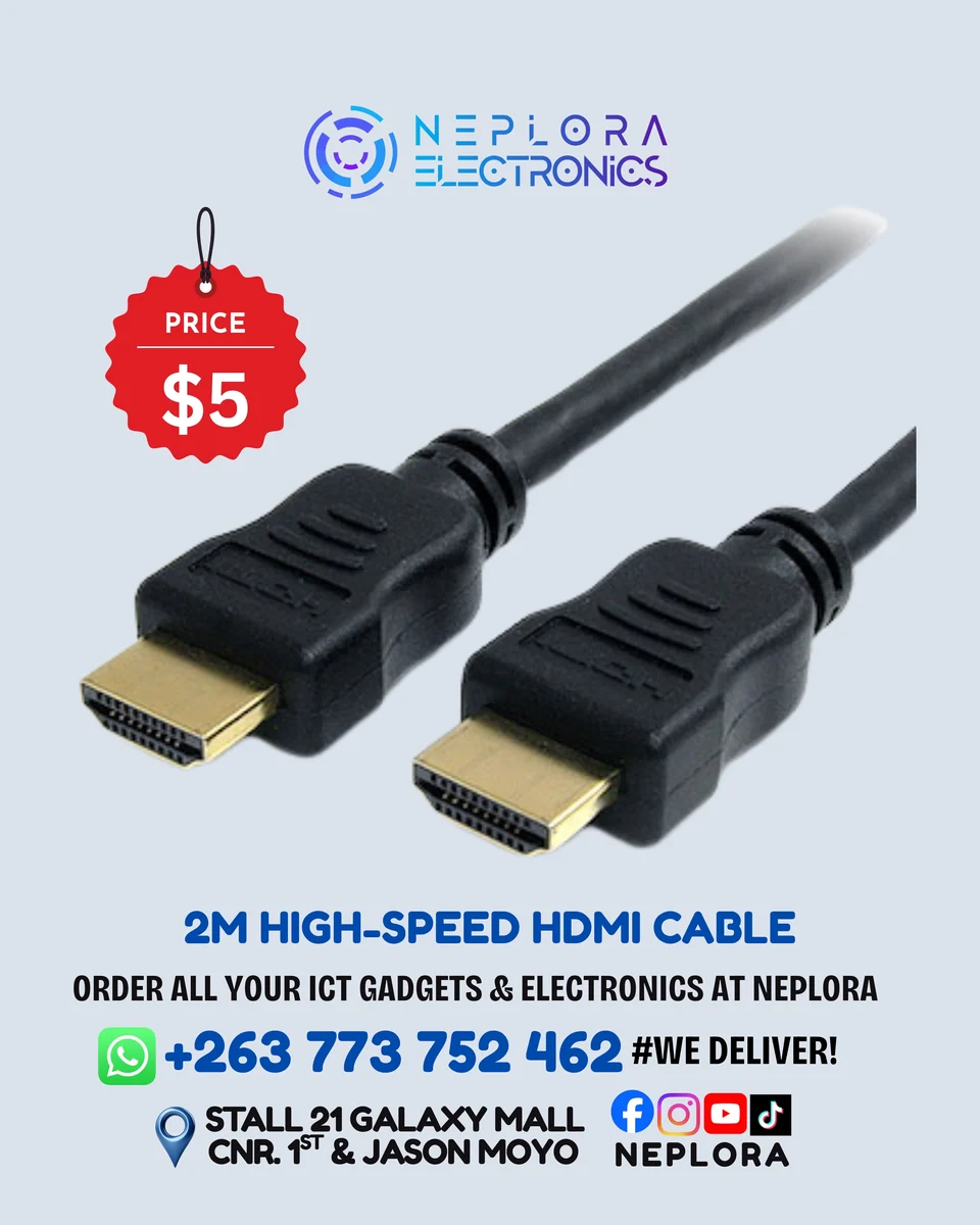 2M High Speed HDMI Cable