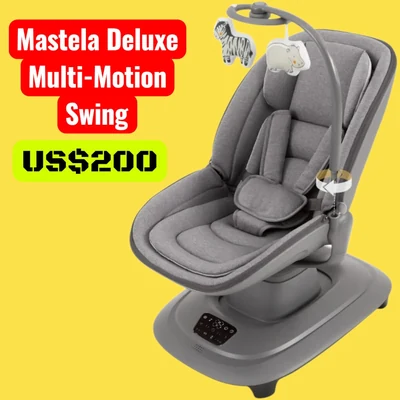 Mastela Deluxe MultiMotion Baby Swing