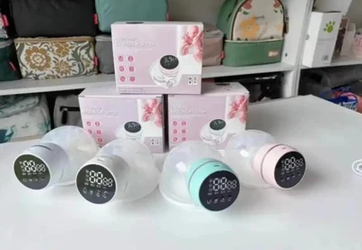 Wearable breast pump