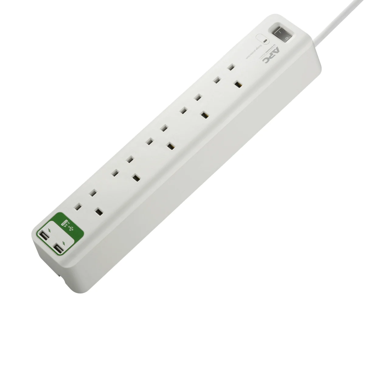 APC SURGE WITH NO PHONE PROTECTOR,5 OUTLETS SQUARE