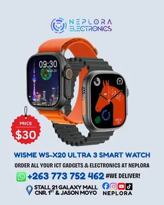 Wisme WS-X20 Ultra 3 Smart Watch