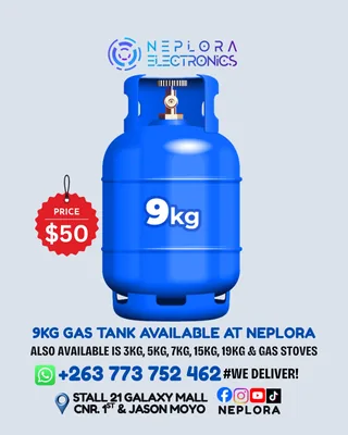 9KG Gas Tank in Harare at Neplora