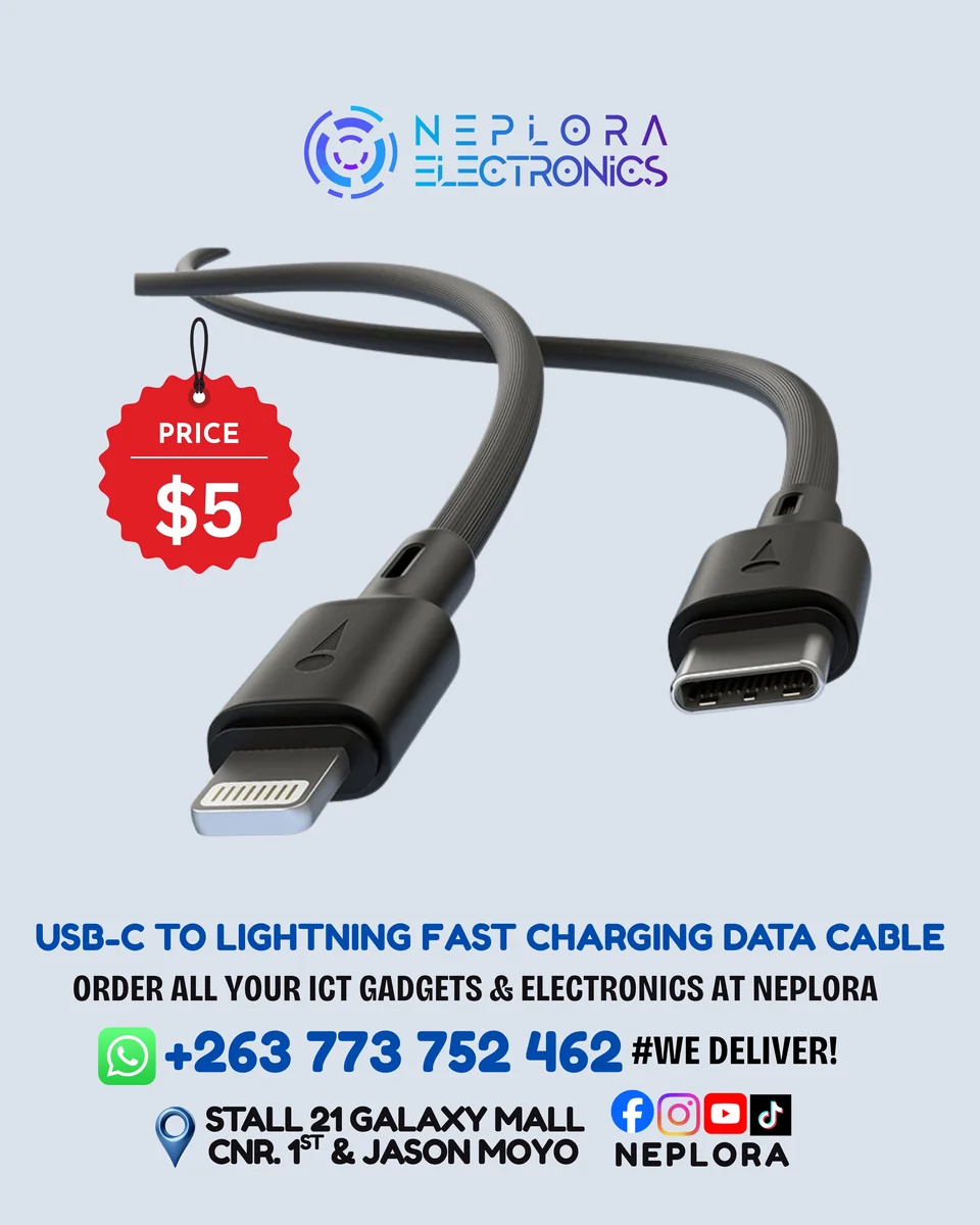 USB-C to Lightning Fast Charging Cable