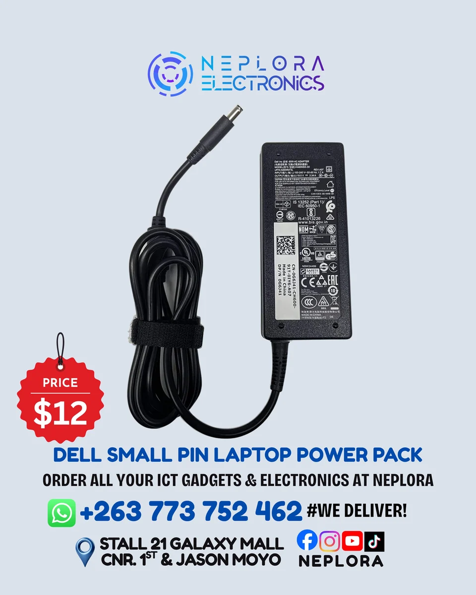 Dell Small Pin Laptop Charger / Power Pack
