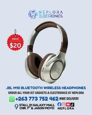 JBL M10 Bluetooth Wireless Headphones