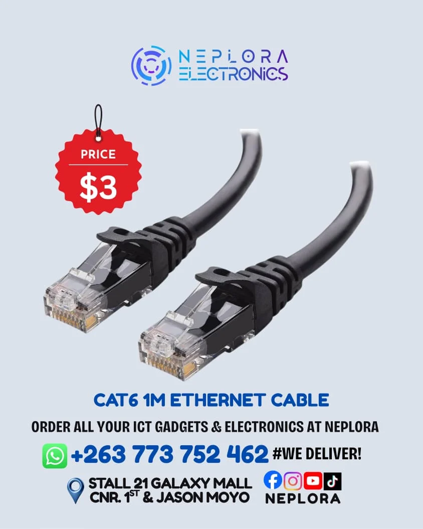 CAT 6 1M Ethernet Cable
