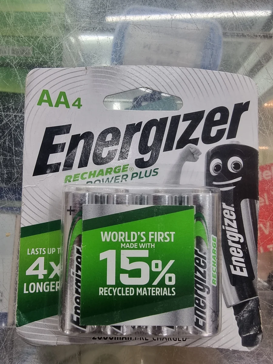 AA Energizer Rechargeable Power Plus Batteries