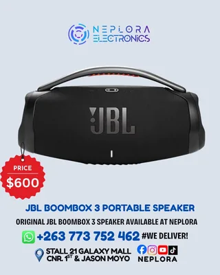 JBL Boombox 3 Portable Speaker
