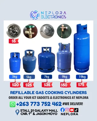 Gas Cooking Cylinders
