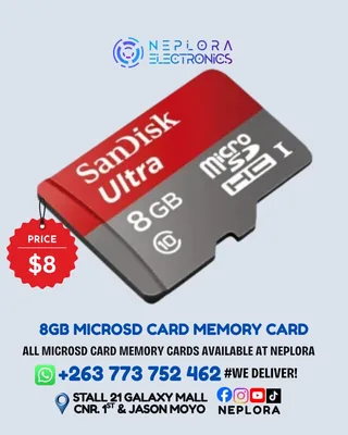 8 GB Micro SD Card