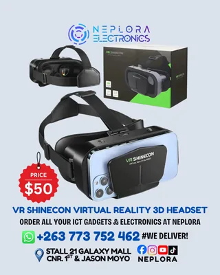 VR SHINECON Virtual Reality 3D Headset in Harare