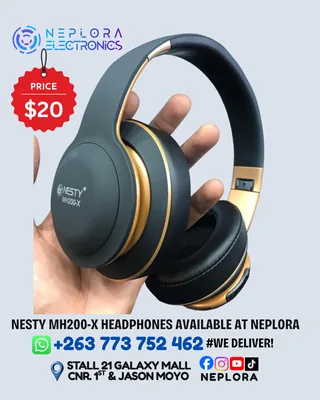 NESTY MH200-X Bluetooth Wireless Headphones