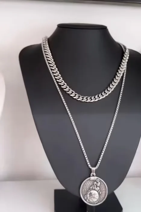 Male Stainless Steel Pieces