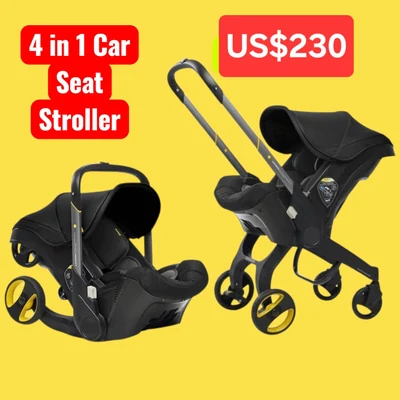 Luxury 4 in 1 Car Seat Stroller
