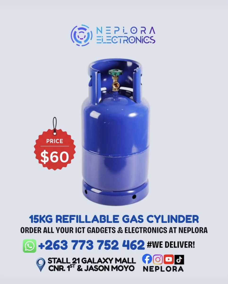 15 kg Refillable Gas Cylinder