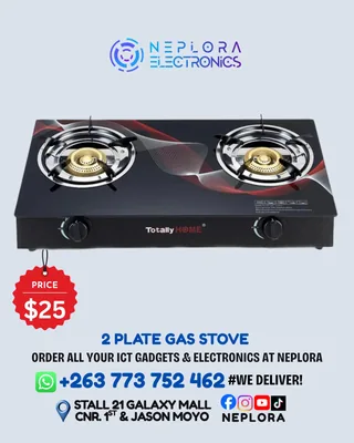 2 Plate Gas Stove