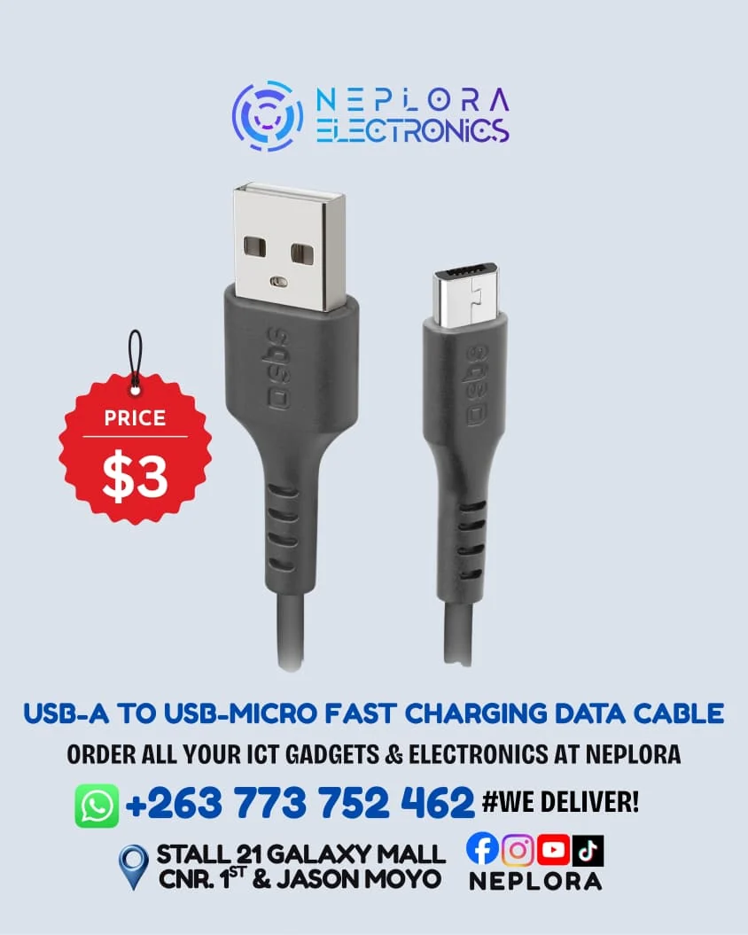 USB-A to USB-Micro Fast Charging Data Cable