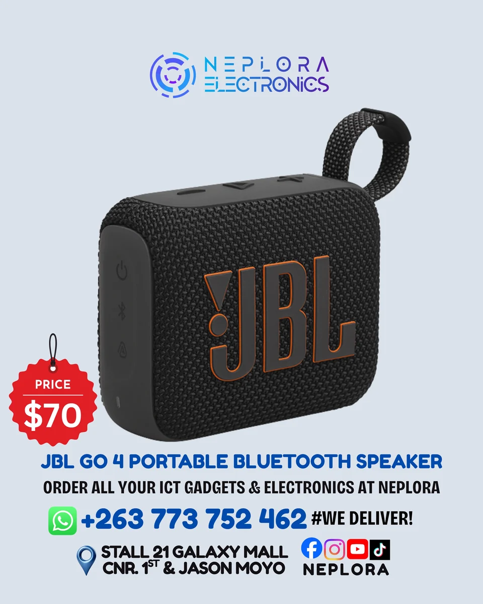 JBL GO 4 Portable Bluetooth Speaker in Harare
