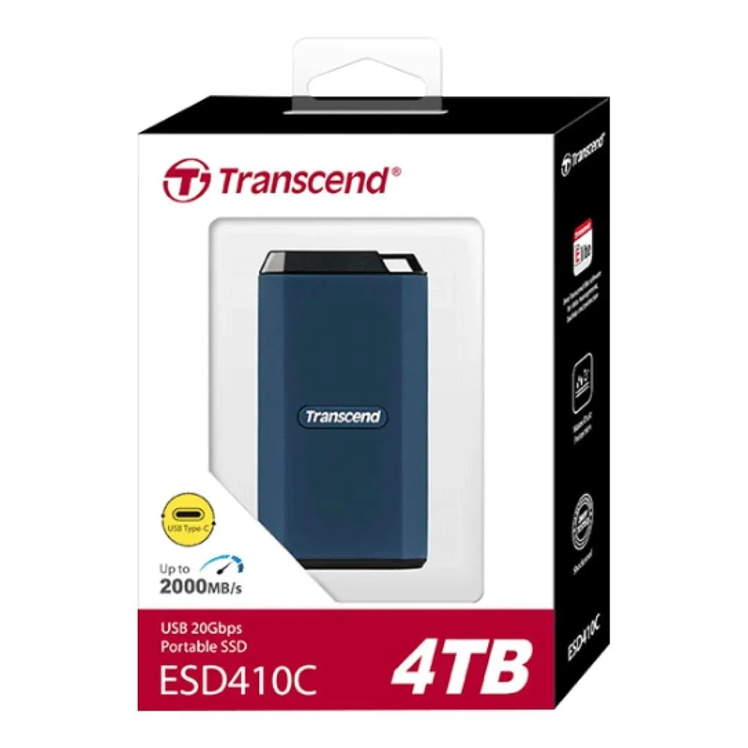 Transcend TS4TESD410C 4TB Type-C Portable External SSD