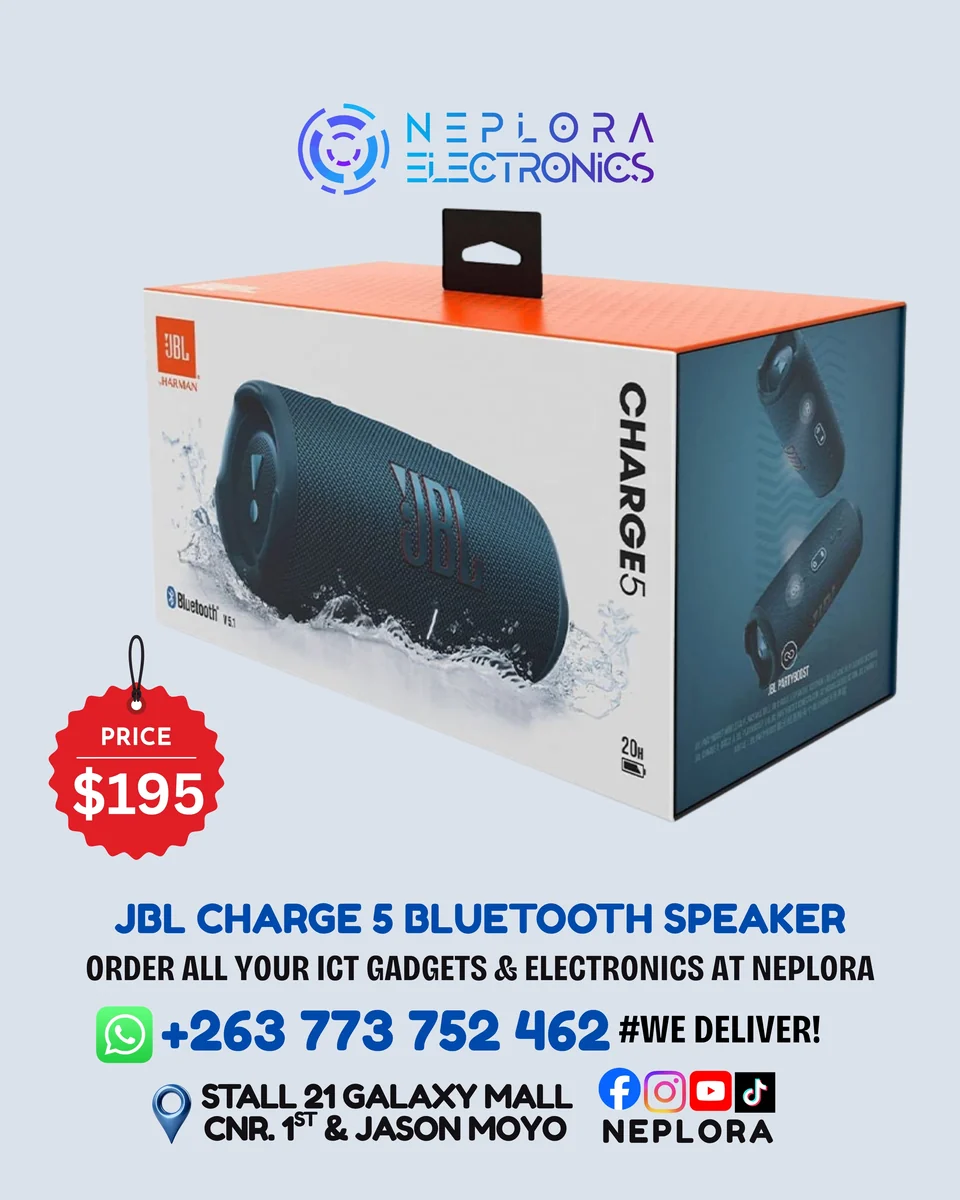 JBL Charge 5 Bluetooth Speaker in Harare