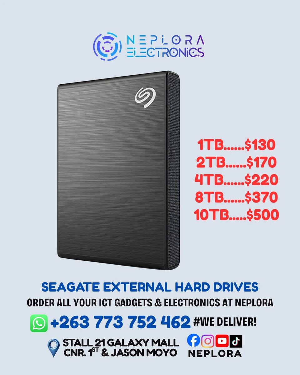 Seagate External Hard Drives in Harare
