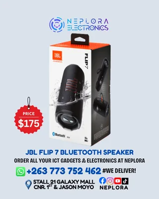 JBL FLIP 7 BLUETOOTH SPEAKER in Harare