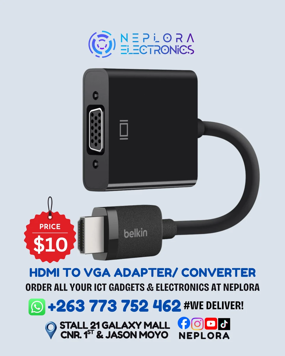 HDMI to VGA Adapter/Converter in Harare