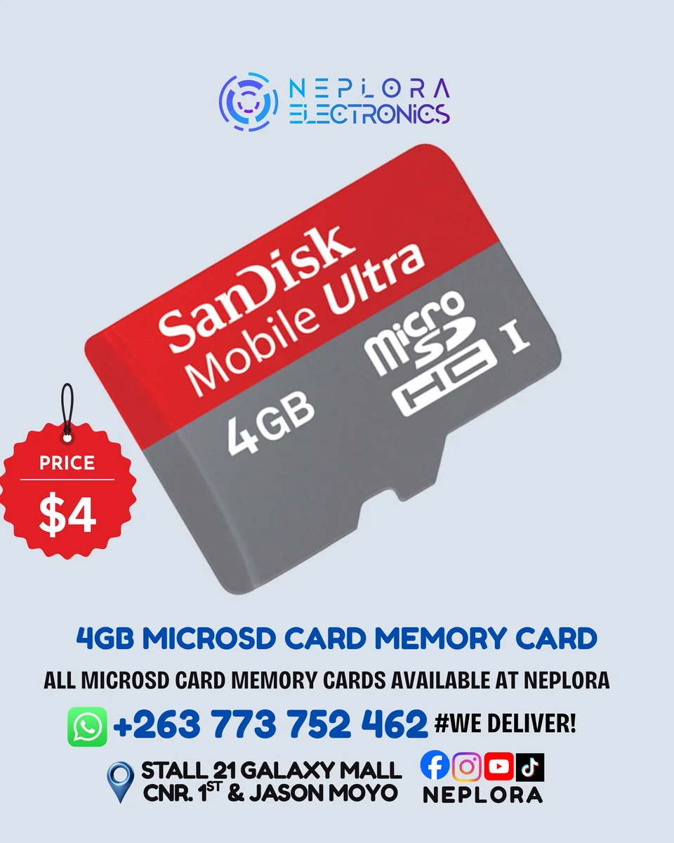 SanDisk Memory Card 4GB