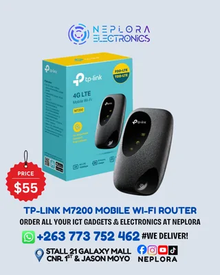 TP-LINK M7200 MOBILE WI-FI ROUTER in Harare