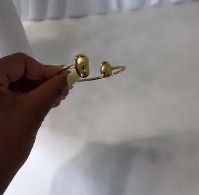 Gold Water Drop Bracelet
