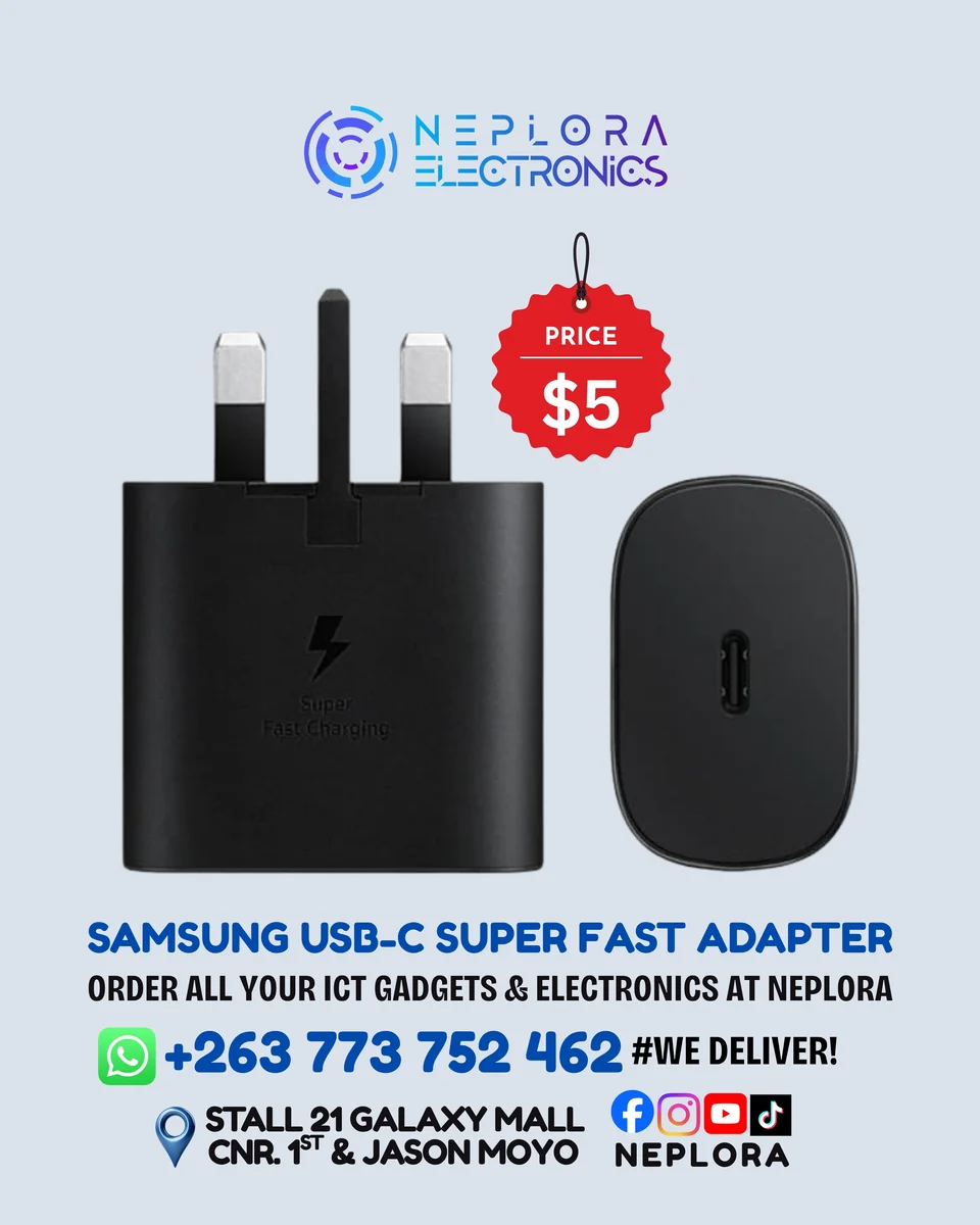 Samsung USB-C Super Fast Charging Adapter in Harare
